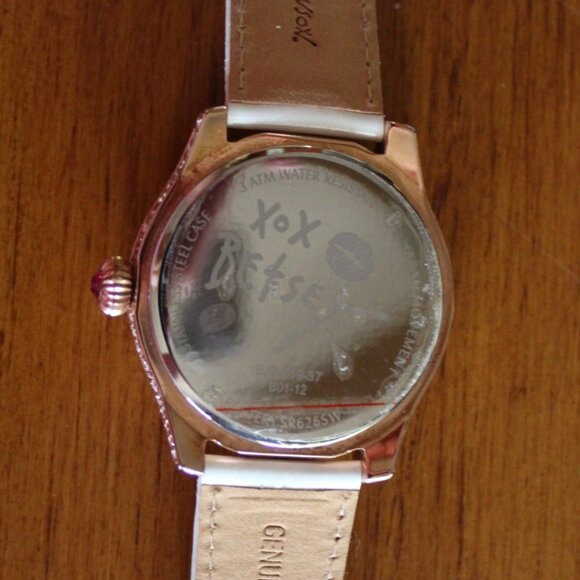 NWT, AUTHENTIC BETSEY JOHNSON WRISTWATCH BLING BUTTERFLY, STUNNING! main image 5